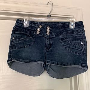 Classic Blue cuffed shorts juniors size 13